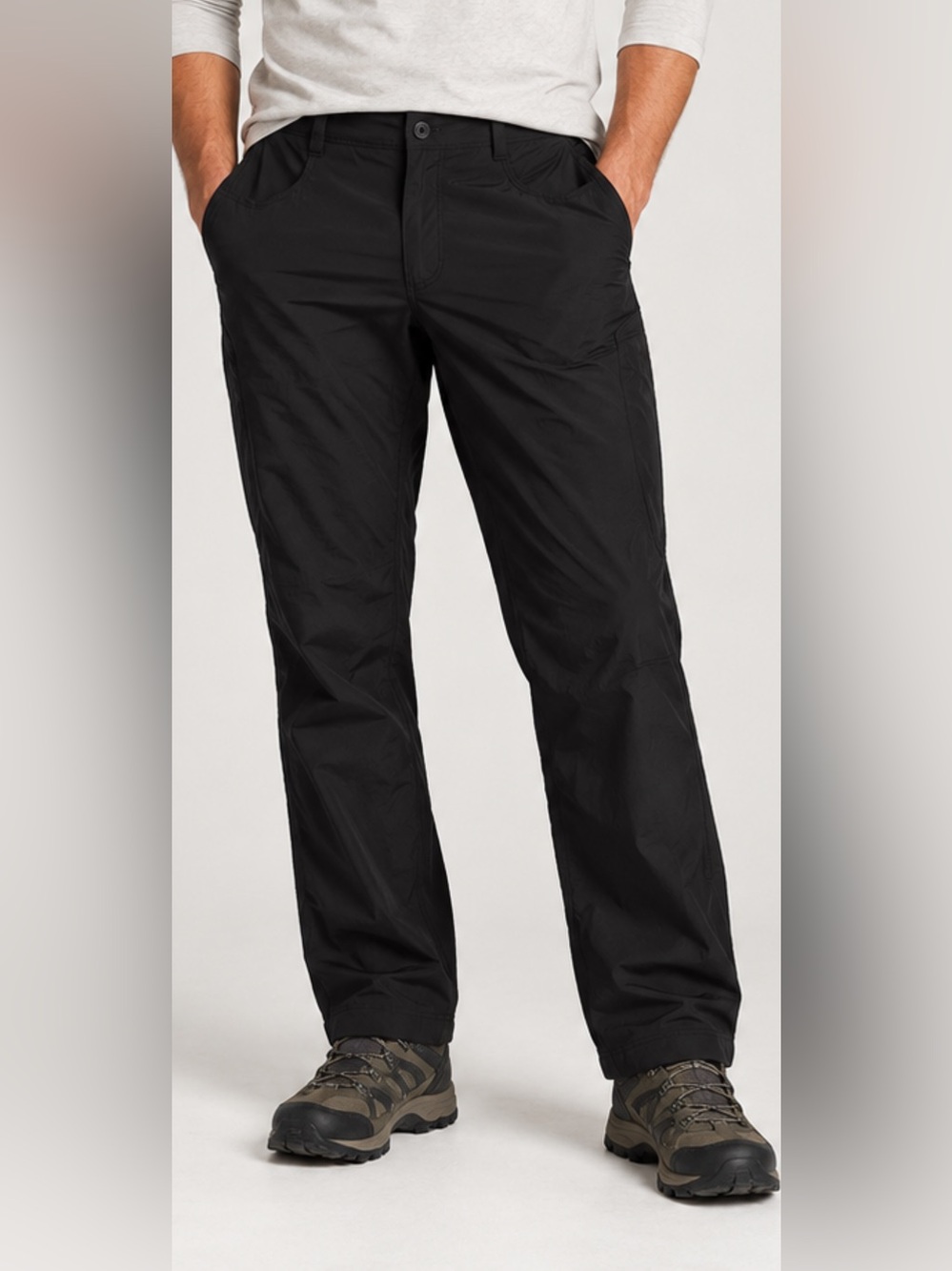 Orvis Men’s 34x30 Black Fleece Lined Stretch Outdoor Hiking Pants